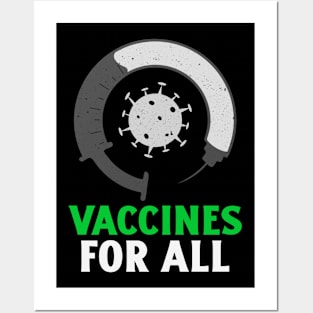 Vaccines for all Posters and Art